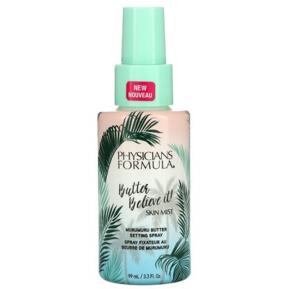 Physicians Formula, Butter Believe It! Skin Mist, Murumuru Butter Setting Spray, 3.3 fl oz (99 ml)