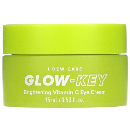 I Dew Care, Glow-Key, Brightening Vitamin C Eye Cream, 0.50 fl oz (15 ml)