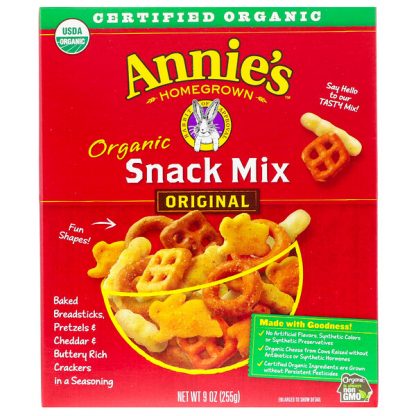 Annie's Homegrown, Organic Snack Mix, Original, 9 oz (255 g)