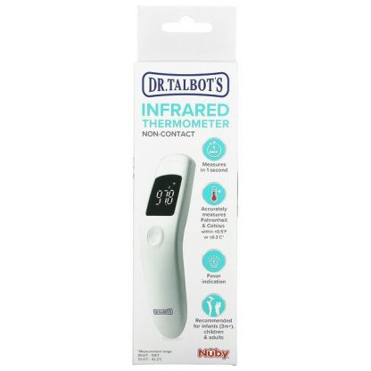 Dr. Talbot's, Infrared Thermometer, White, 1 Thermometer