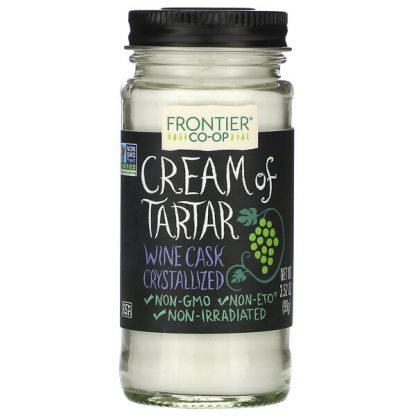 Frontier Co-op, Cream of Tartar, 3.52 oz (99 g)