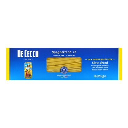 De Cecco, Spaghetti No 12, 1 lb (453 g)