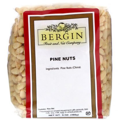 Bergin Fruit and Nut Company, Pine Nuts, 9 oz (255 g)