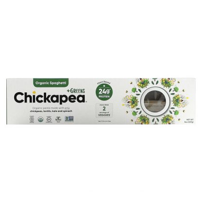 Chickapea, Organic Spaghetti + Greens, 8 oz (227 g)