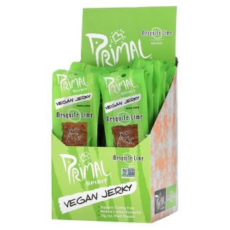 Primal Spirit, Vegan Jerky, Mesquite Lime, 24 Count, 1 oz (28 g) Each