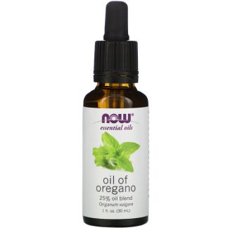 NOW Foods, Essential Oils, Oil of Oregano, 1 fl oz (30 ml)