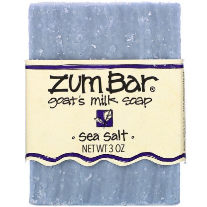 ZUM, Zum Bar, Goat's Milk Soap, Sea Salt, 3 oz