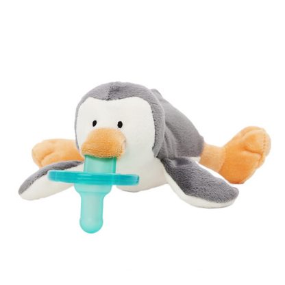 WubbaNub, Infant Pacifier, 0-6 Months, Baby Penguin, 1 Pacifier