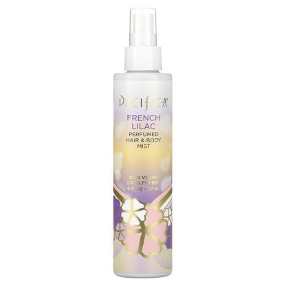 Pacifica, Perfumed Hair & Body Mist, French Lilac, 6 fl oz (177 ml)