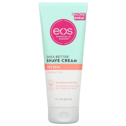 EOS, Shea Better Shave Cream, Dry Skin, Coconut Oil, 7 fl oz (207 ml )