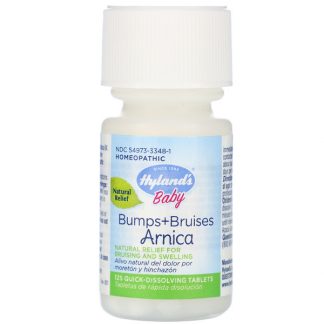 Hyland's, Baby, Bumps + Bruises with Arnica, 125 Quick-Dissolving Tablets