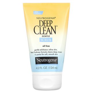 Neutrogena, Deep Clean, Gentle Scrub, Oil Free, 4.2 fl oz (124 ml)