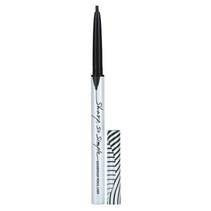 Clio, Sharp, So Simple, Waterproof Pencil Liner, 01 Black, 0.004 oz (0.14 g)