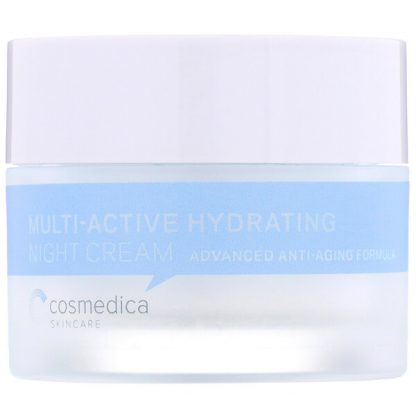 Cosmedica Skincare, Multi-Active Hydrating Night Cream, Advanced Anti-Aging Formula, 1.76 oz (50 g)