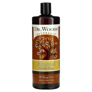 Dr. Woods, Almond Castile Soap, 32 fl oz (946 ml)