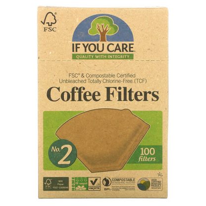 If You Care, Coffee Filters, No. 2 Size, 100 Filters