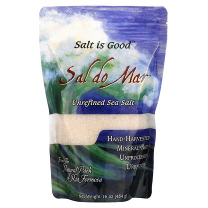 Mate Factor, Sal do Mar, Unrefined Sea Salt, 16 oz (454 g)