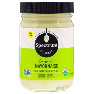 Spectrum Culinary, Organic Mayonnaise with Extra Virgin Olive Oil, 12 fl oz (354 ml)