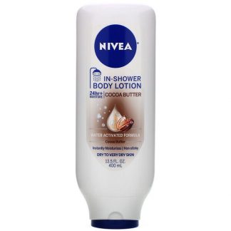 Nivea, In-Shower Body Lotion, Cocoa Butter, 13.5 fl oz (400 ml)