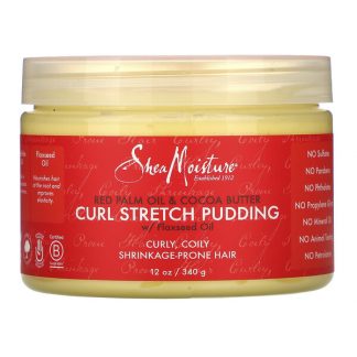 SheaMoisture, Curl Stretch Pudding, Red Palm Oil & Cocoa Butter, 12 oz (340 g)