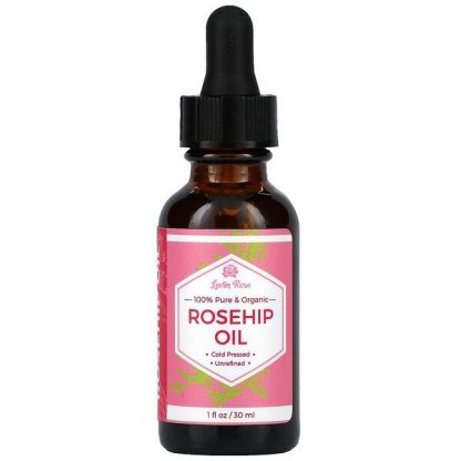 Leven Rose, 100% Pure & Organic, Rosehip Oil, 1 fl oz (30 ml)