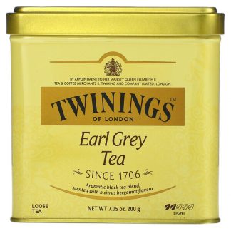 Twinings, Earl Grey Loose Tea, Light, 7.05 oz (200 g)