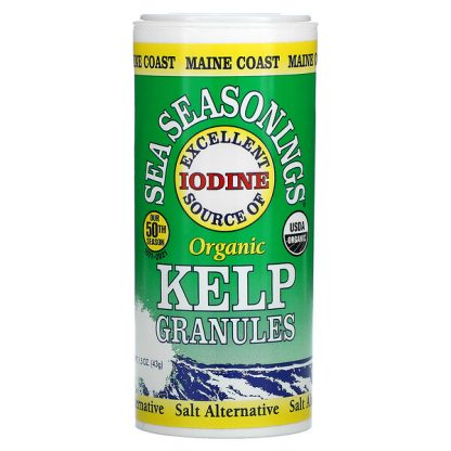 Maine Coast Sea Vegetables, Organic, Sea Seasonings, Kelp Granules, 1.5 oz (43 g)