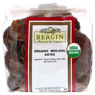 Bergin Fruit and Nut Company, Organic Medjool Dates, 14 oz (397 g)