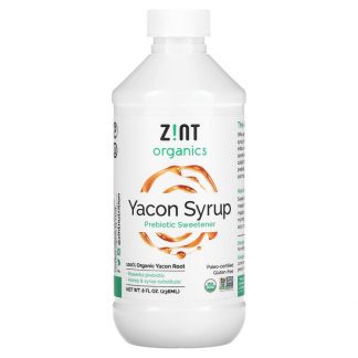 Zint, Organic Yacon Syrup, Prebiotic Sweetener, 8 fl oz (236 ml)