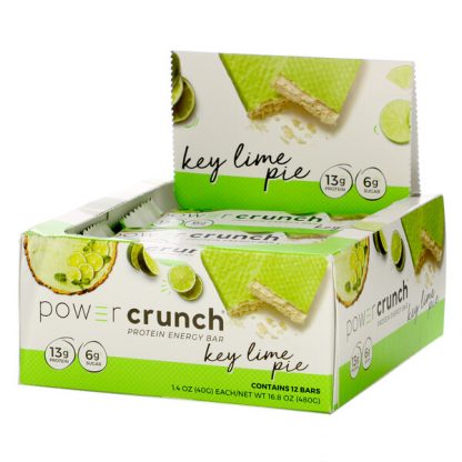 BNRG, Power Crunch Protein Energy Bar, Key Lime Pie, 12 Bars, 1.4 oz (40 g) Each