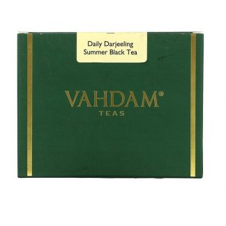 Vahdam Teas, Daily Darjeeling Summer Black Tea, 3.53 oz (100 g)