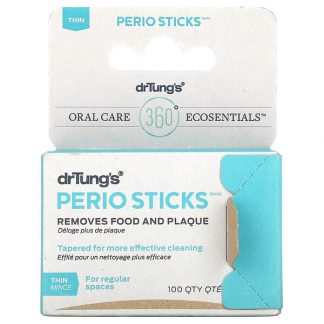 Dr. Tung's, Perio Sticks, Thin, 100 Sticks