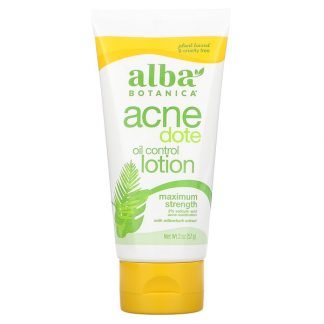 Alba Botanica, Acnedote, Oil Control Lotion, 2 oz (57 g)