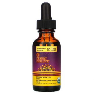 Desert Essence, Restorative Face Oil, .96 fl oz (28.3 ml)