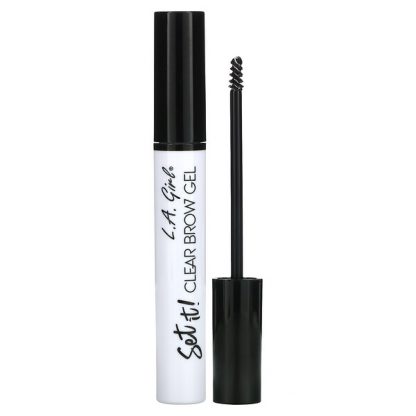 L.A. Girl, Set it! Clear Brow Gel, Clear, 0.08 fl oz (2.5 ml)