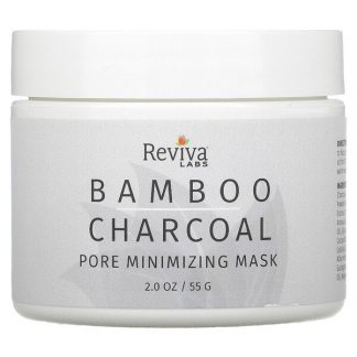 Reviva Labs, Bamboo Charcoal, Pore Minimizing Beauty Mask, 2 oz (55 g)