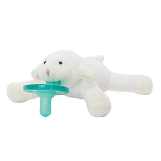 WubbaNub, Infant Pacifier, 0-6 Months, Little Lamb, 1 Pacifier