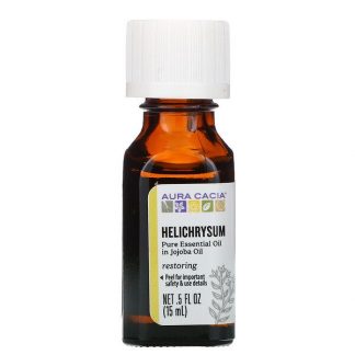 Aura Cacia, Pure Essential Oils, Helichrysum, 0.5 fl oz (15 ml)