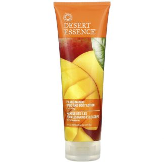 Desert Essence, Hand and Body Lotion, Island Mango, 8 fl oz (237 ml)