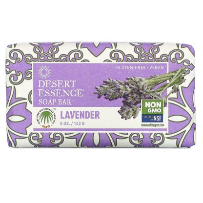 Desert Essence, Soap Bar, Lavender, 5 oz (142 g)