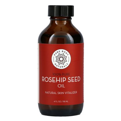 Pure Body Naturals, Rosehip Seed Oil, 4 fl oz (120 ml)