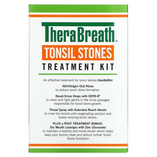 TheraBreath, Tonsil Stones Treatment Kit, 5 Piece Kit