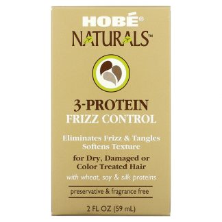 Hobe Labs, 3-Protein Frizz Control, 2 fl oz (59 ml)