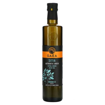 Gaea, Sitia Extra Virgin Olive Oil, Rich, 16.9 fl oz (500 ml)