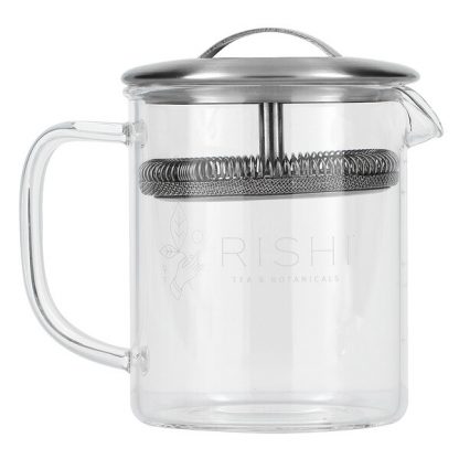 Rishi Tea, Simple Brew, Borosilicate Glass Teapot, 13.5 fl oz (400 ml)