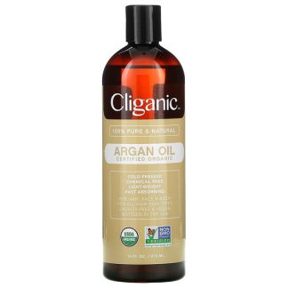 Cliganic, Organic Argan Oil, 16 fl oz (473 ml)