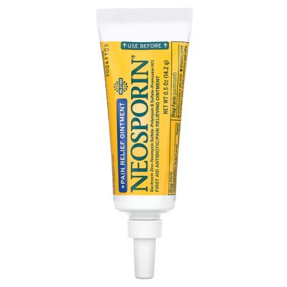 Neosporin, + Pain Relief Ointment, 0.5 oz (14.2 g)