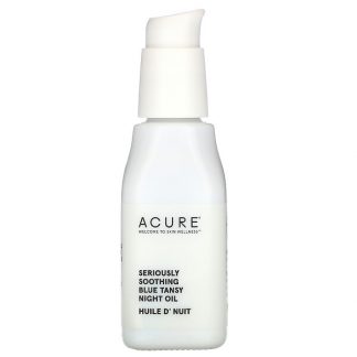 Acure, Seriously Soothing, Blue Tansy Night Oil, 1 fl oz (30 ml)