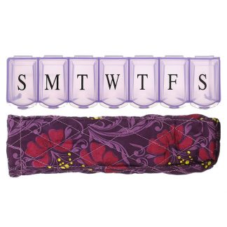 Apex, Pill Organizer with Decorative Sleeve, Large, 1 Pill Organizer