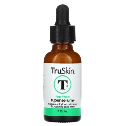 TruSkin, Tea Tree Super Serum+, 1 fl oz (30 ml)